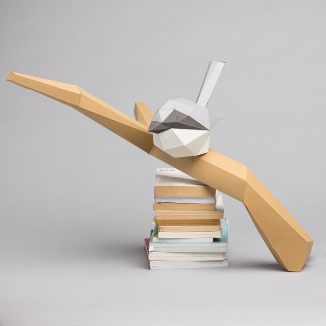 CHICKADEE PAPER MODEL — by SOFS design