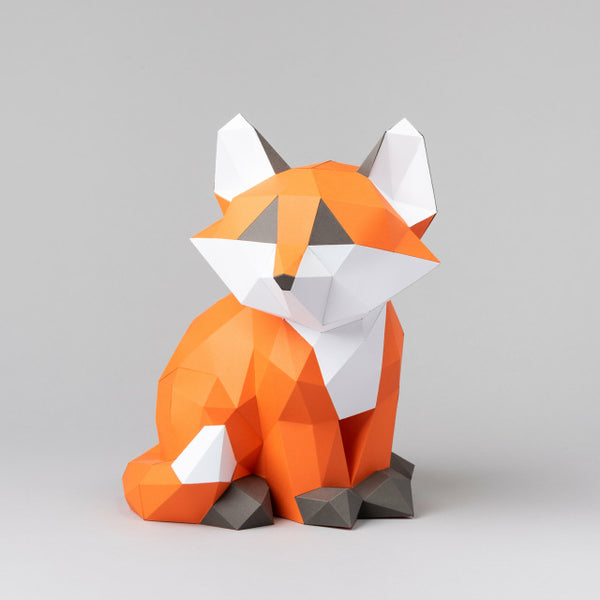 BABY FOX PAPER MODEL — by SOFS design