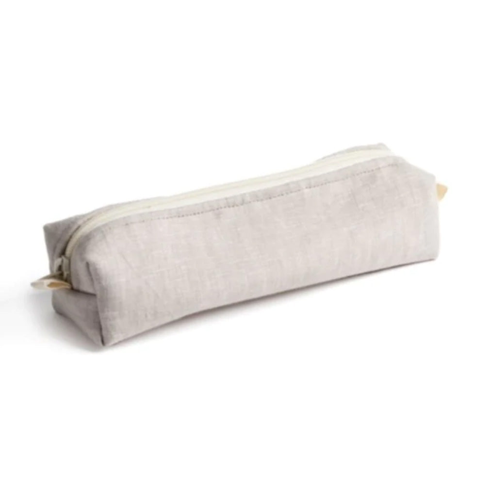 GREY SMALL LINEN POUCH — by La fée raille