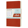 VOLANT COLLECTION, CORAL ORANGE + AQUAMARINE BLUE (Different sizes + styles) — by Moleskine